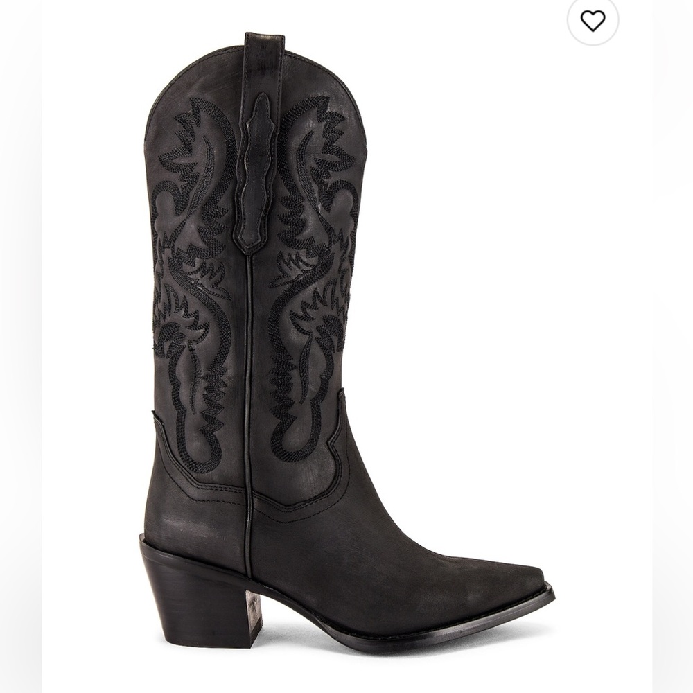 Jeffrey Campbell Dagget Boot in Black Washed
